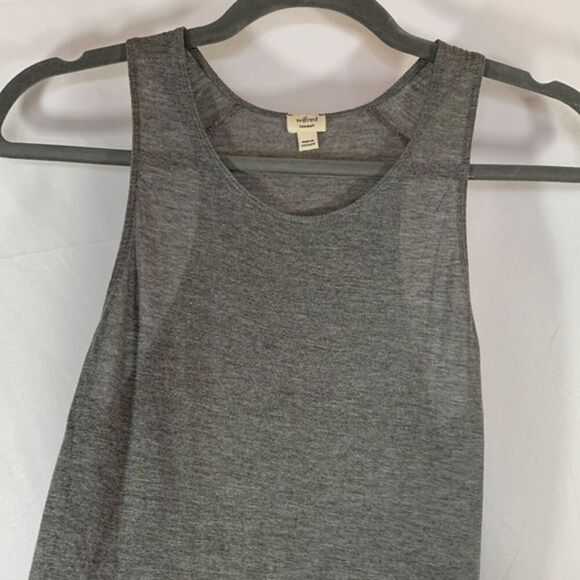 Wilfred Aritzia Grey Babydoll Style Tank Top - Picture 2 of 6